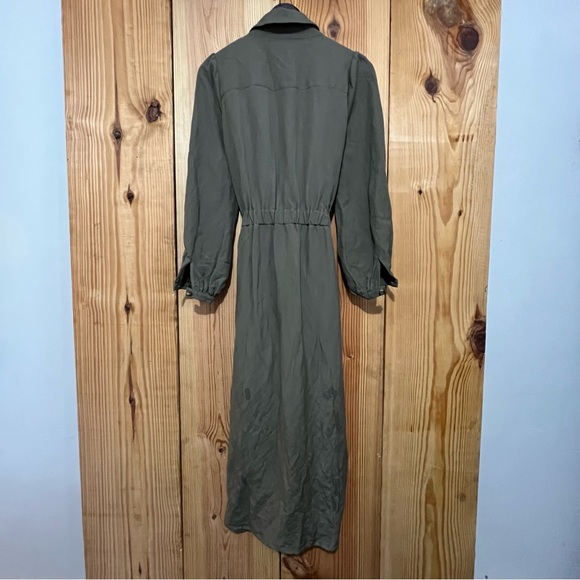 Emerson Fry Olive Midi Dress - Picture 14 of 14
